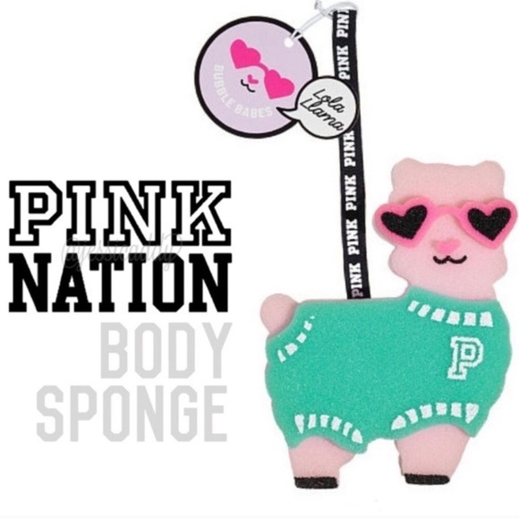 PINK Victoria's Secret Other - Victoria's Secret PINK Loofah Sponge LLAMA NEW